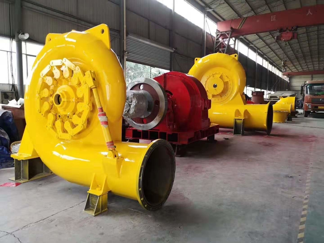Automatic Control Mode Francis Turbine Generator 450-1000RPM 20m-300M Rated Power Vertical/Horizon