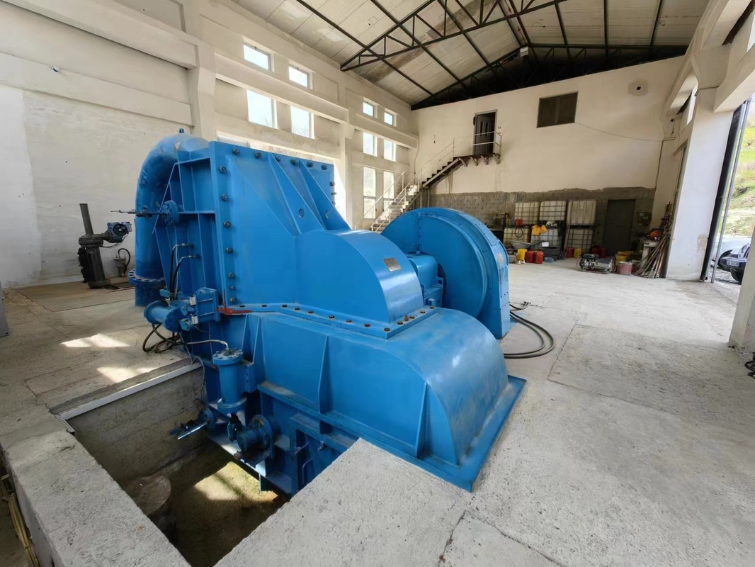 500-20 000kw Steel Hydro Turbine Generator for Frequency Power Generation at Various Water Heads