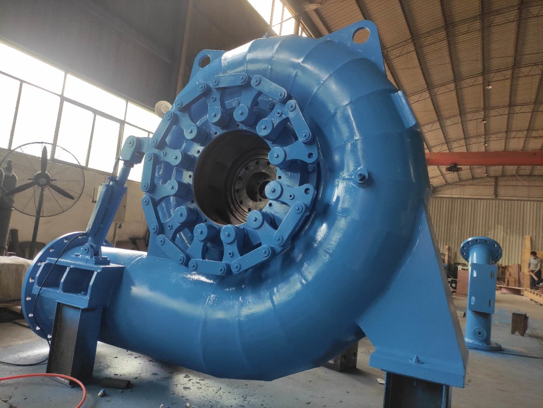 Economical And Eco Friendly Francis Hydro Turbine / Kaplan Turbine Generator With 5m-500m Water Head