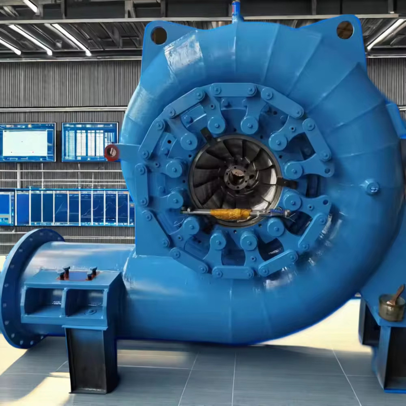 Automatic Control Static Silicon Excitation Water Turbine Generator With Speed Range Of 450-1000RPM