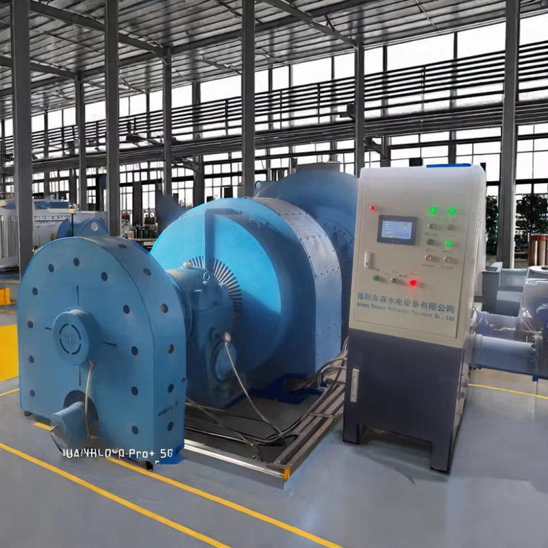 200kw-20mw Capacity Hydro Turbine Generator Customized Model for 5m-500m Water Head Applications