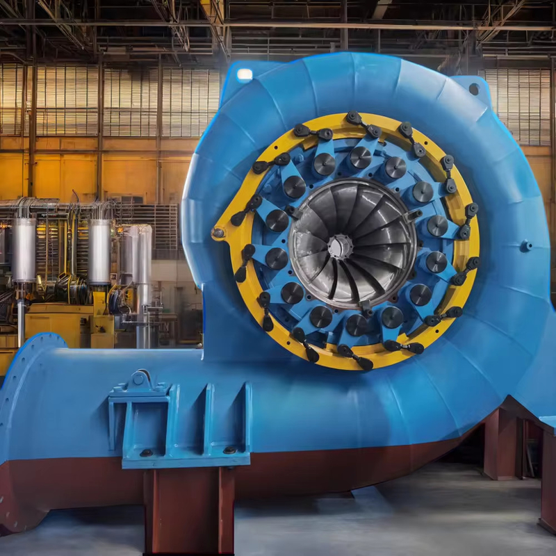 Vertical Water Turbine Generator 50Hz Brushless 220V-690V Air Cooled Outdoor Automatic Control