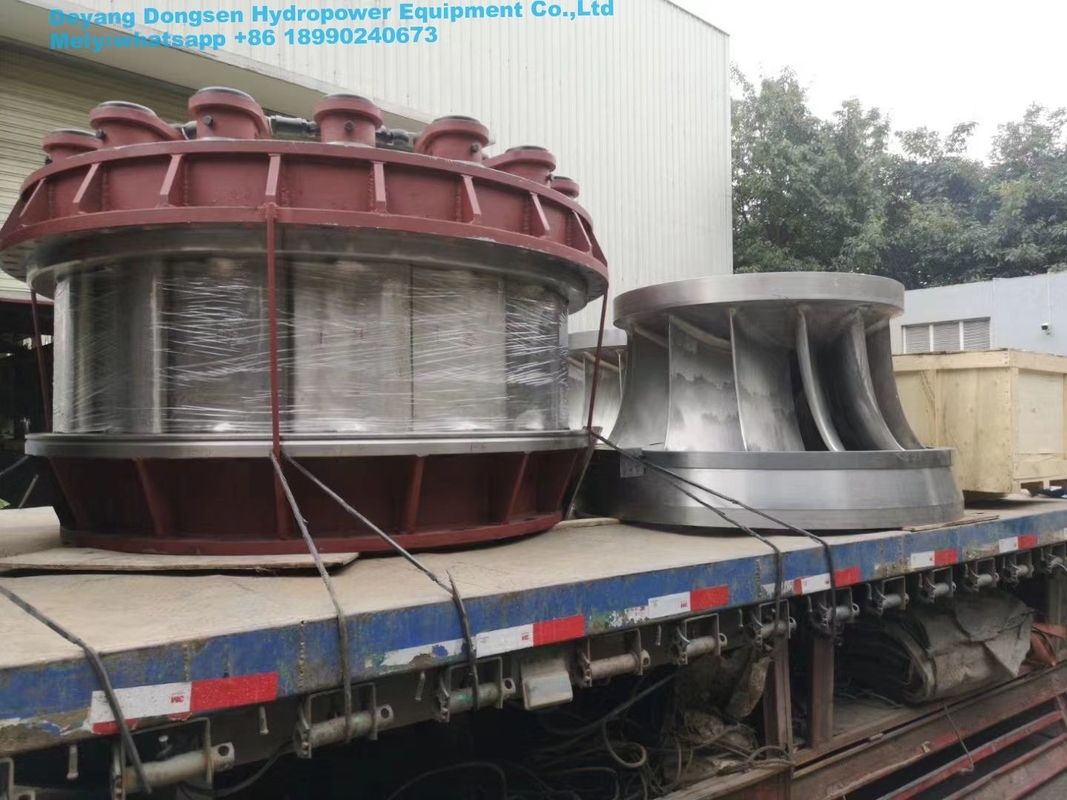 Economical And Eco Friendly Francis Hydro Turbine / Kaplan Turbine Generator With 5m-500m Water Head