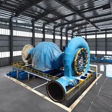 Customized Brushless Water Turbine Generator with Automatic Control for Vertical Installation