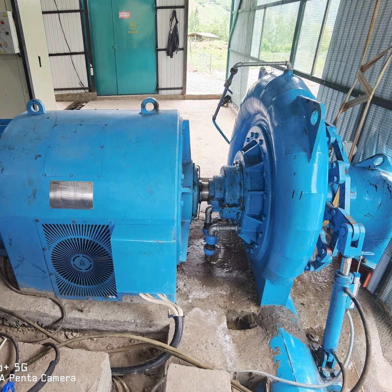 500-1000 RPM Water Head High Head Water Turbine for 50HZ/60HZ Power Generation