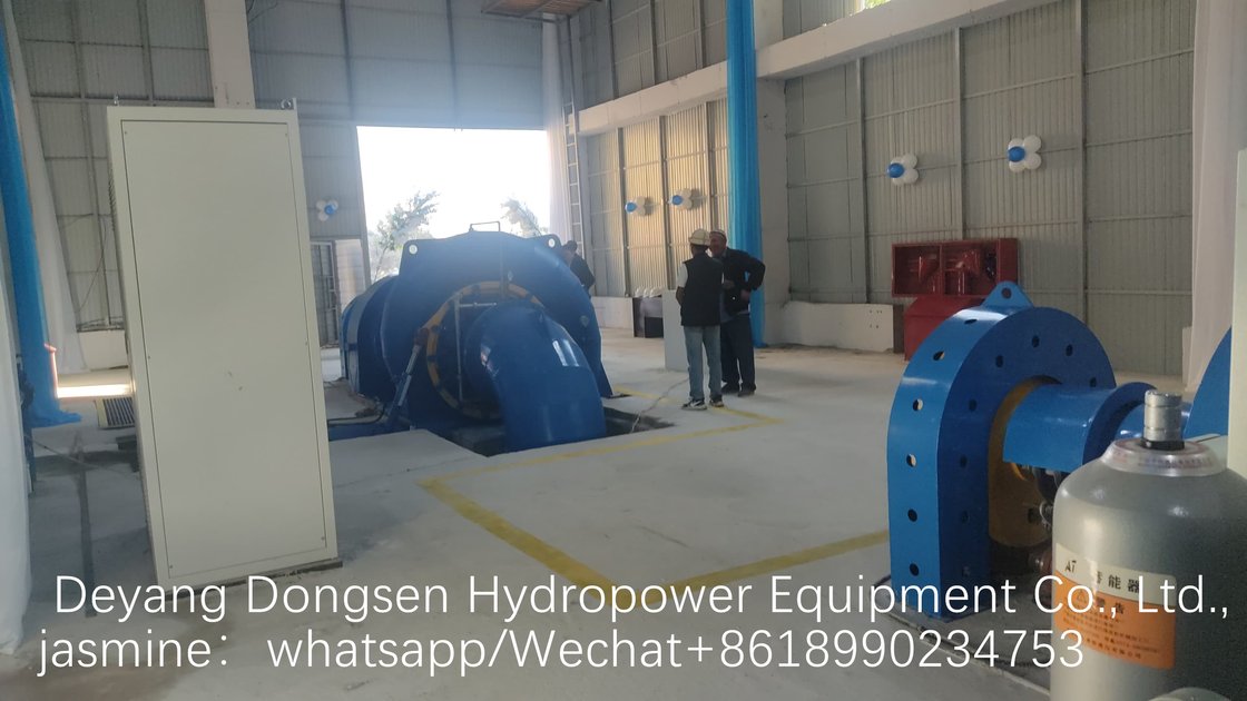 Vertical Or Horizontal 1000kw Francis Water Turbine Generator With Automatic Control