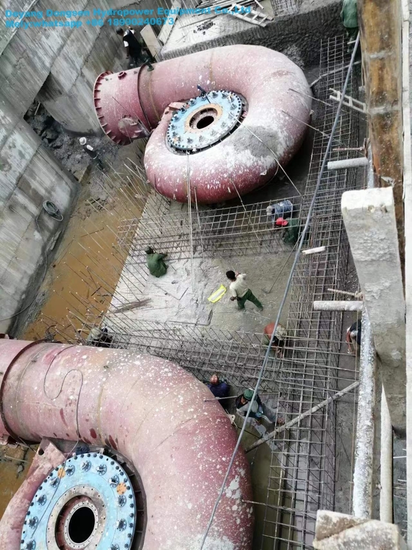 Stainless Steel Durability Hydroturbine Generator For Head 5m-500m And Capacity 200kw-20mw