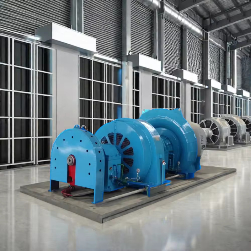 Customized Color Efficiency Water Turbine Generator For Hydro Power Plant