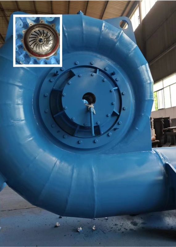 Automatic or Manual Control Water Turbine Generator for 50Hz/60Hz Rated Frequency