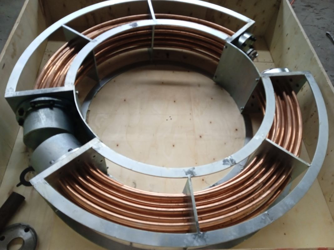 Oil Viscosity Range 10-500 CSt Hydraulic Oil Cooler OEM Right Provides Hydraulic Fluid Cooling and System Temperature Stability