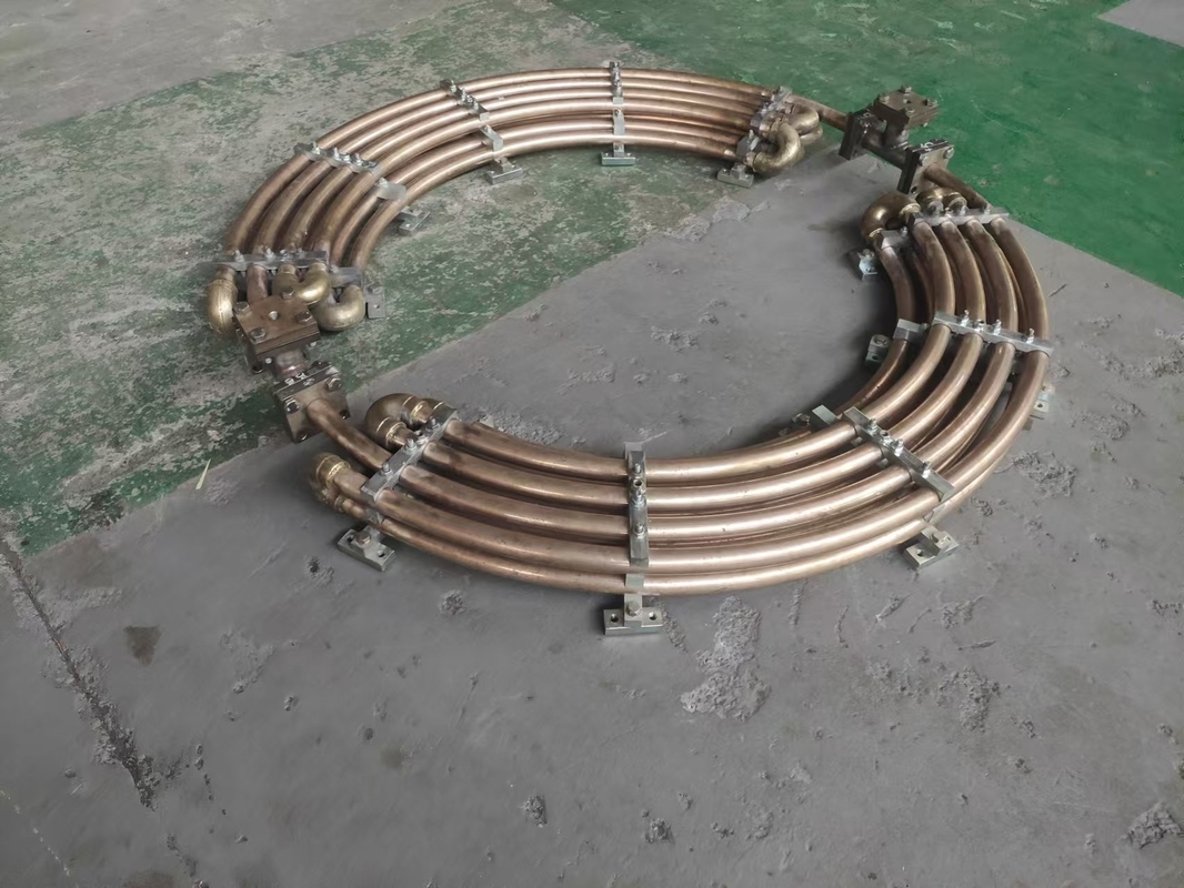 Customized Wall Mounted Speed Range 150RPM-1000RPM Hydro Turbine Oil Coolers Units 10-50 Kg