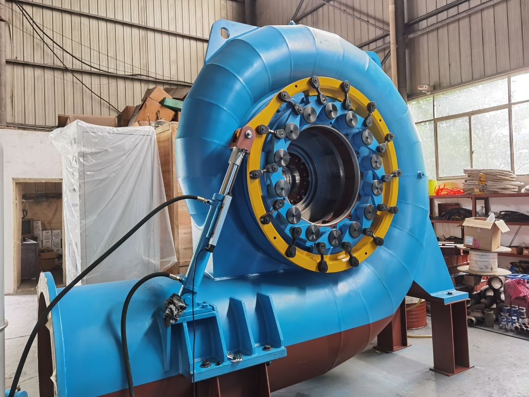 200kw-20mw Water Turbine Generator Vertical / Horizontal Installation Long Service Life