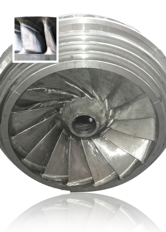 Hydropower Generation Hydro Turbine Runner with Customized Blade Length and 300rpm Rated Rotor Speed