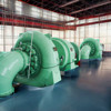 Sustainable Automation Control System Francis Hydro Turbine Generator For Rated Power 300kw-20MW In Renewable Energy