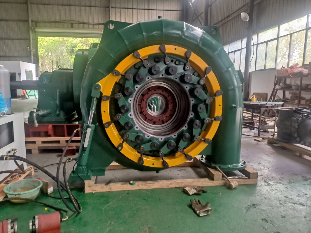 DN2250-3200mm Pipe Diameter Francis Turbine Generator with Automation Control System and Air/Water Cooling
