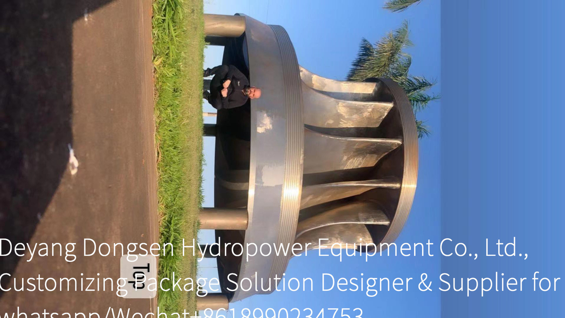 Customized Blade Height Stainless Steel Hydro Turbine Runner for Long-lasting Energy Production
