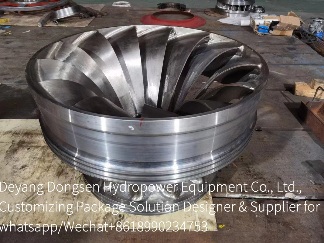 Runner Diameter 0.5 10 Meters Stainless Steel Water Power Turbine for Eco-Friendly and Sustainable Energy Production