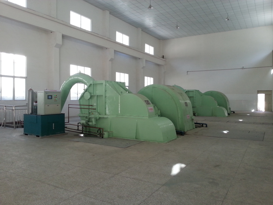 High Hydraulic Microcomputer Governor Hydro Turbine Generator For On Grid/off Grid System 100KW-3MW