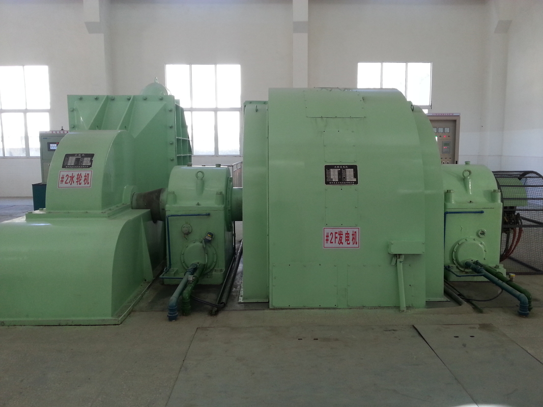 High Hydraulic Microcomputer Governor Hydro Turbine Generator For On Grid/off Grid System 100KW-3MW