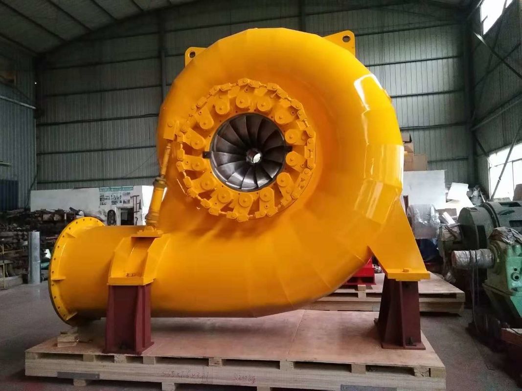 30-50 Years Life Span Hydro Turbine Generator with High Capacity of 300kw-20mw and Stainless Steel Runner Material