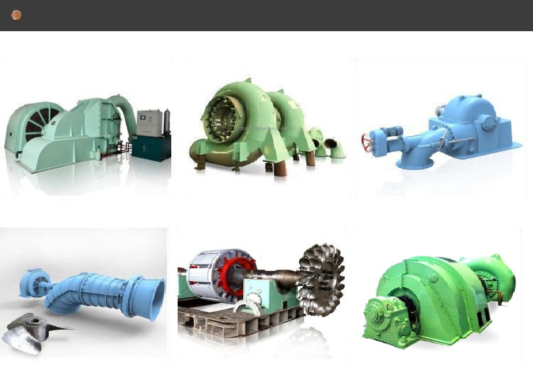 150RPM-1000RPM Speed Range Pelton Turbine Generator On-grid/Off-grid Applications 5-50t Capacity