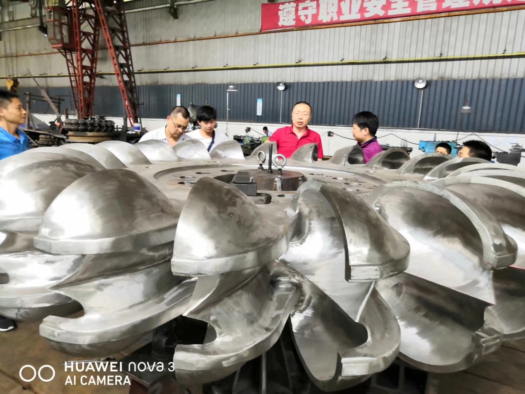 Stainless Steel Hydro Turbine Runner for Inlet Pressure up to 10 MPa in Renewable Energy Projects