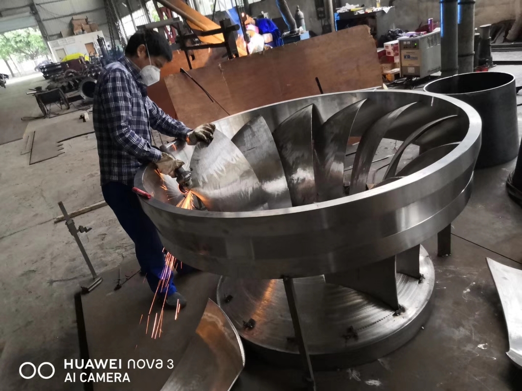 Customized Blade Height Hydro Turbine Runner in Stainless Steel Or Carbon Steel Material with OEM Service ' Satisfaction