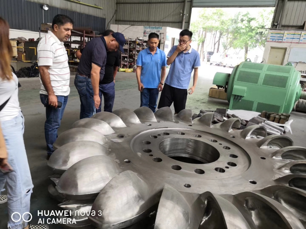 Customized Blade Height Hydro Turbine Runner in Stainless Steel Or Carbon Steel Material with OEM Service ' Satisfaction