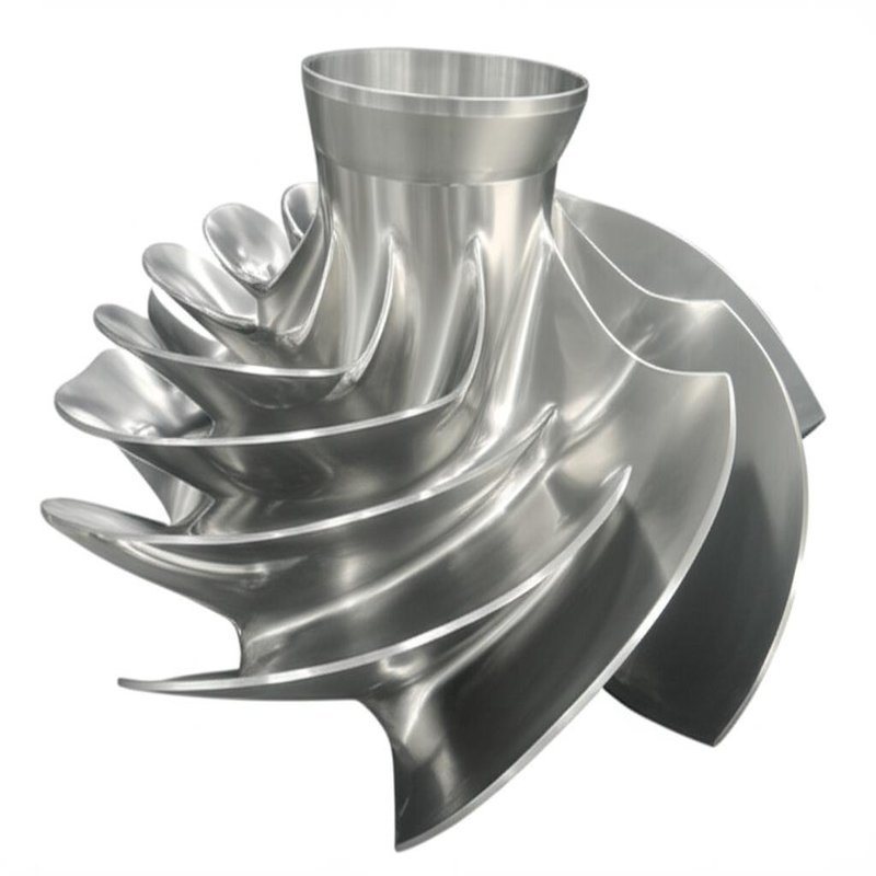 Hydro Turbine Runner with Speed Range 150RPM-1000RPM Customized Blade Width and 0.5-10 Meters Runner Diameter