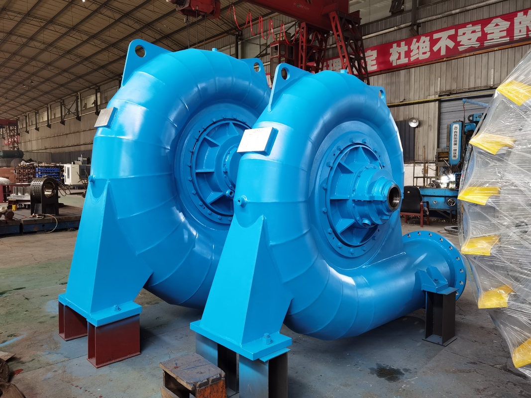 60Hz/50Hz Frequency Water Turbine Generator for 120M to 200M Water Head with Stainless Steel Construction