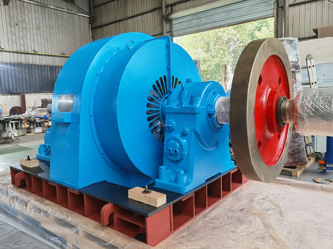 Stainless Steel Runner Material Francis Turbine Generator with 300kW-20MW Power Range and Soft Start Technology