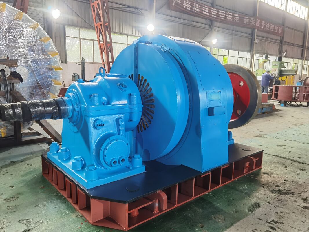 Francis Turbine Generator with 5 In 1 Integrated Control Panel Offering 300kW to 20MW Power Range and Stainless Steel Runner