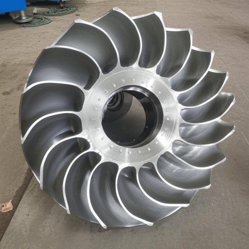 Stainless Steel Runner Material Francis Turbine Generator with 300kW-20MW Power Range and Soft Start Technology
