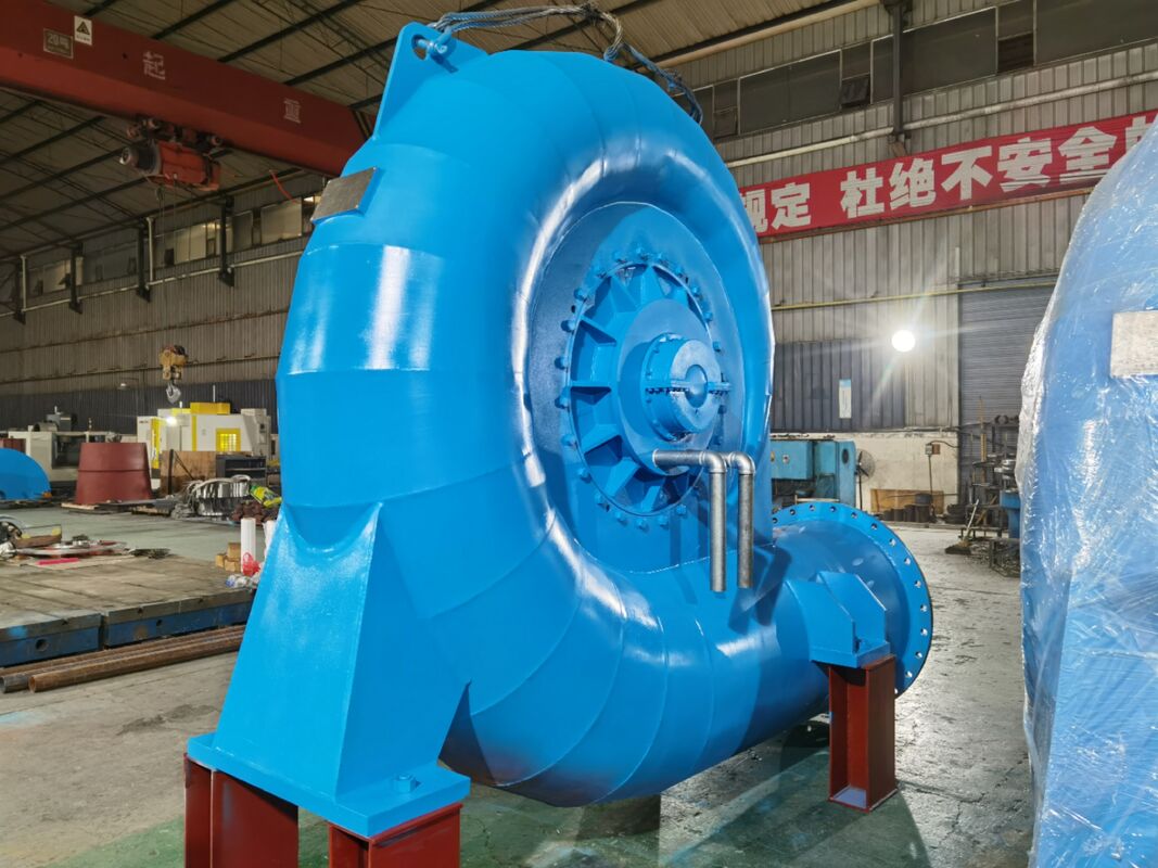 Customized Water Turbine Generator with 85% - 95% Efficiency and 200kw-20mw Power Output Featuring Automatic Voltage Regulator (AVR)