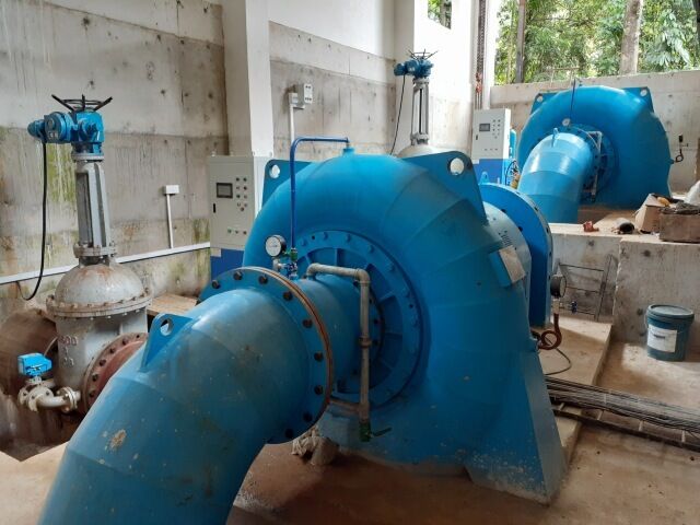 Water Turbine Generator with Automatic Voltage Regulator (AVR) for Vertical/Horizontal Installation and 50Hz/60Hz Rated Frequency