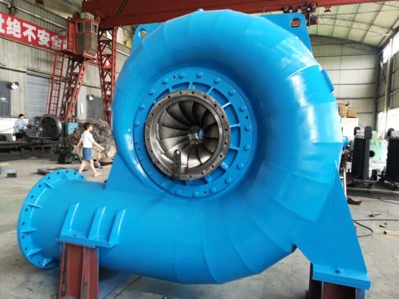 Customized Water Turbine Generator with 85% - 95% Efficiency and 200kw-20mw Power Output Featuring Automatic Voltage Regulator (AVR)