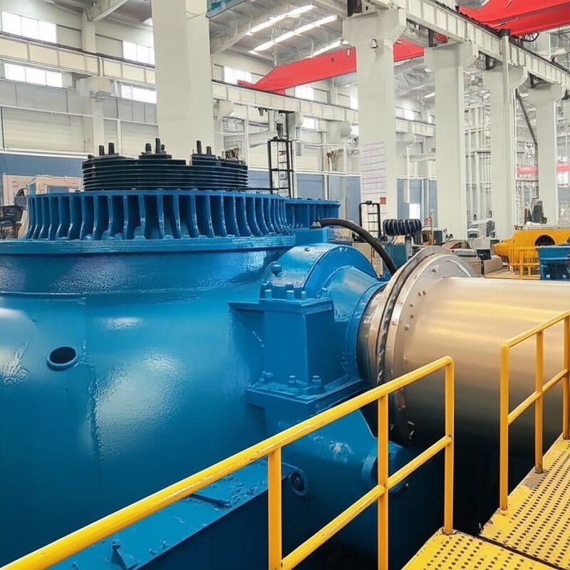Manual or Automatic Control System Vertical Kaplan Hydro Turbine Generator with 1-10 Meter Runner Diameter and 300KW-20MW Rated Power