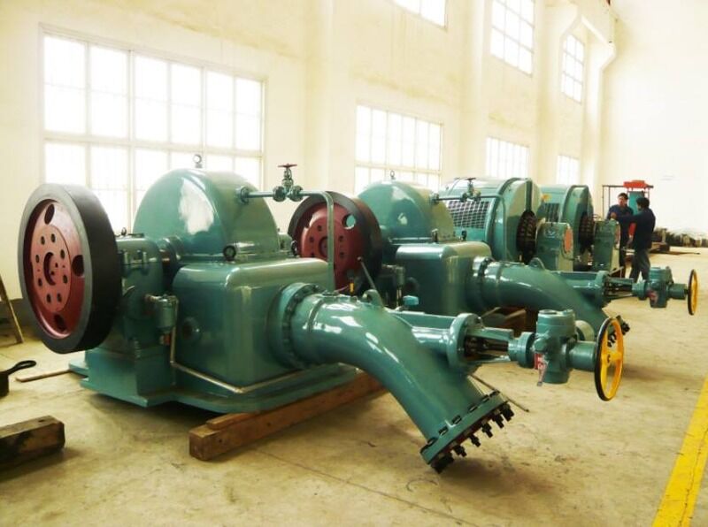 Insulation Class F/F Francis Turbine Generator for High Flow Rate 2500 L/ S-30000l/s in Eco-Friendly Power Plants