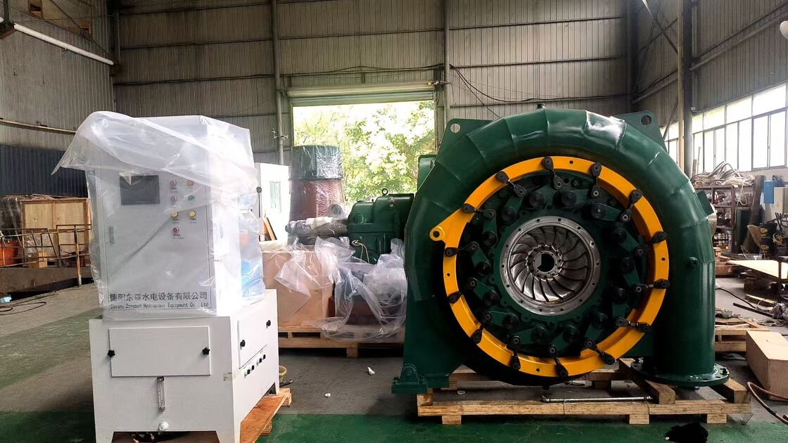 2000kw Unit Capacity Francis Turbine Generator with Stainless Steel Blades and Automation Control System for Hydroelectric Power