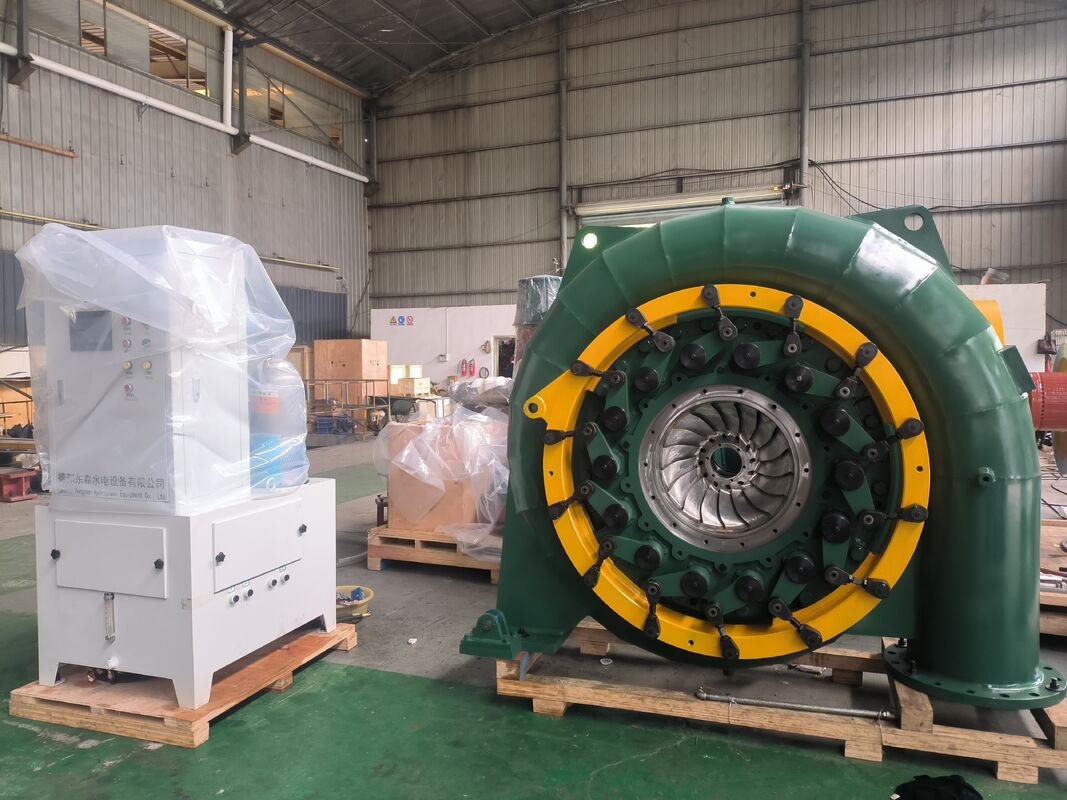 Customized Water Turbine Generator with 85% - 95% Efficiency and 200kw-20mw Power Output Featuring Automatic Voltage Regulator (AVR)