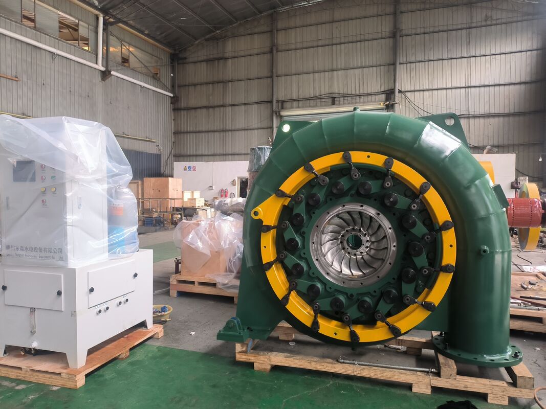 Francis Turbine Generator 300kW to 20 MW with 30~50 Years Lifespan and Automatic Governor Control for Hydropower Plants