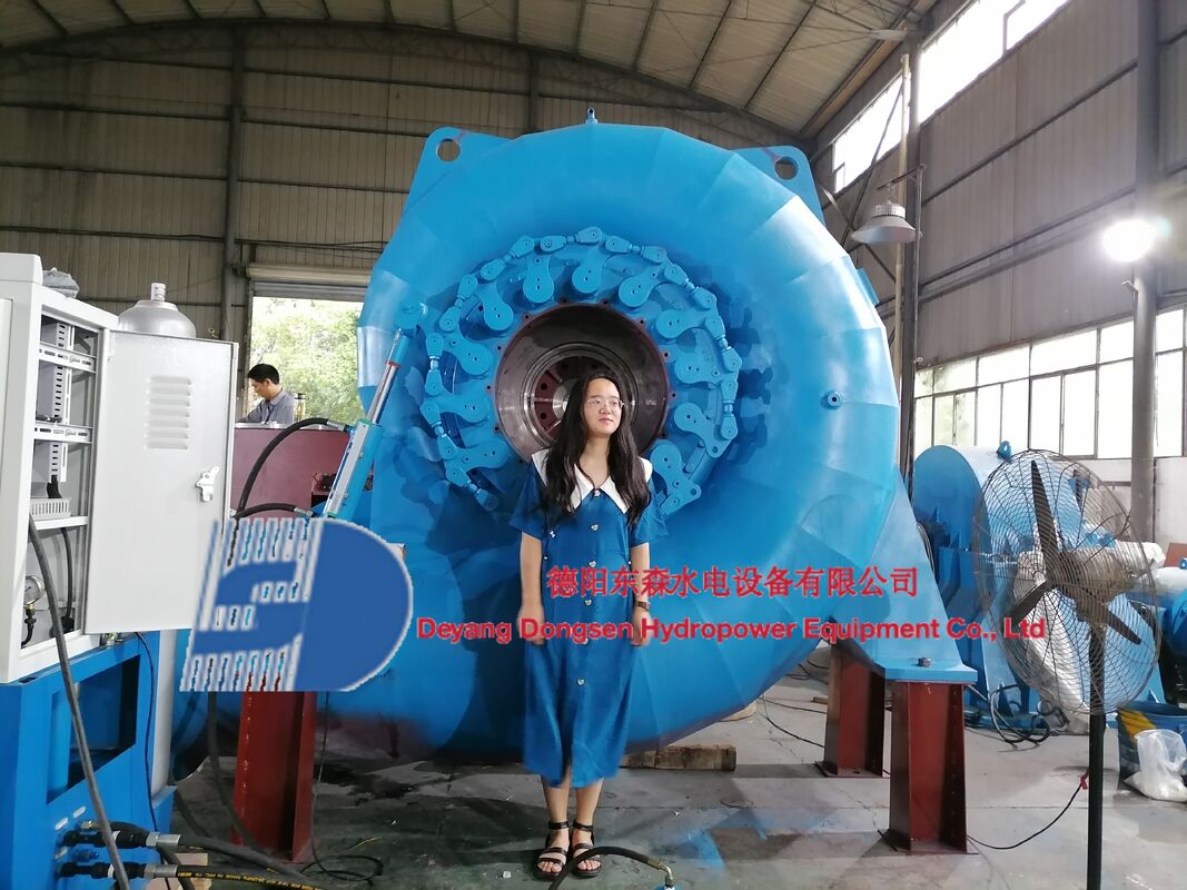 Francis Turbine Generator 300kW to 20 MW with 30~50 Years Lifespan and Automatic Governor Control for Hydropower Plants