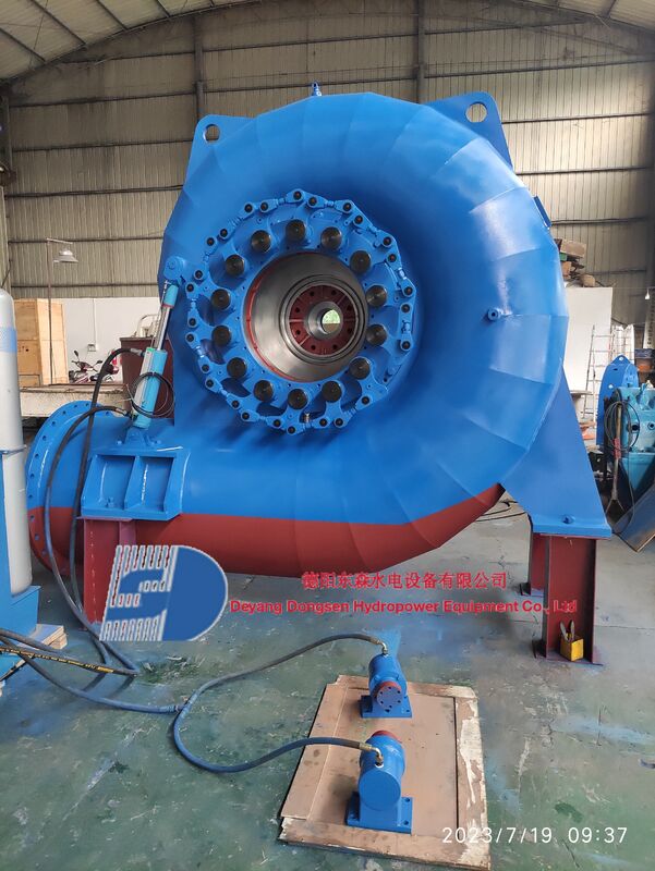 60Hz/50Hz Frequency Water Turbine Generator for 120M to 200M Water Head with Stainless Steel Construction