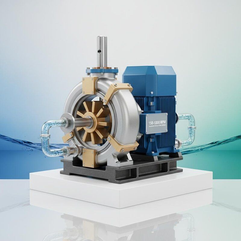 150RPM-1000RPM Francis Water Turbine Generator with 300kW to 20MW Power Output and Automatic Governor Control
