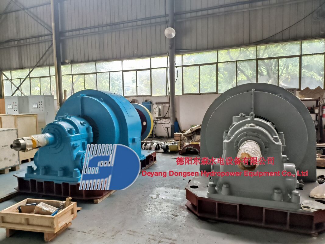 Francis Turbine Generator 300kW to 20 MW with 30~50 Years Lifespan and Automatic Governor Control for Hydropower Plants