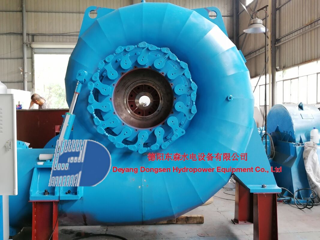 Automatic Control Mode Francis Turbine Generator with Horizontal Or Vertical Layout and 450-1000RPM Rated Speed for Power Generation