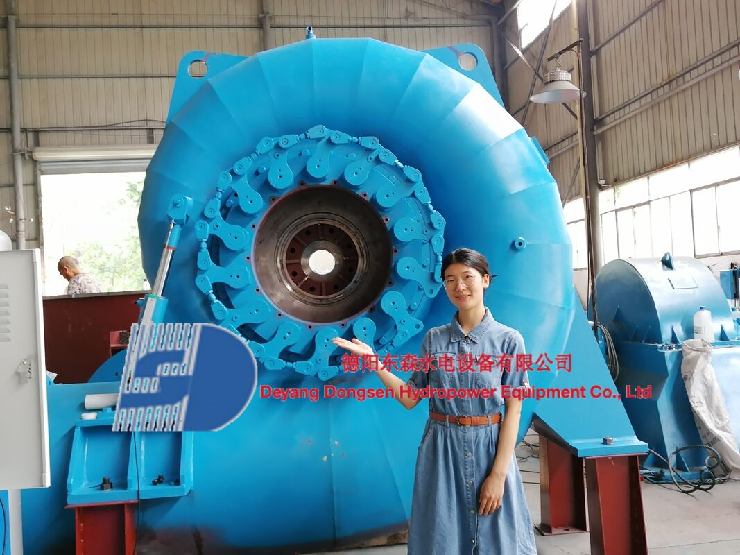 Automatic Control Mode Francis Turbine Generator with Horizontal Or Vertical Layout and 450-1000RPM Rated Speed for Power Generation