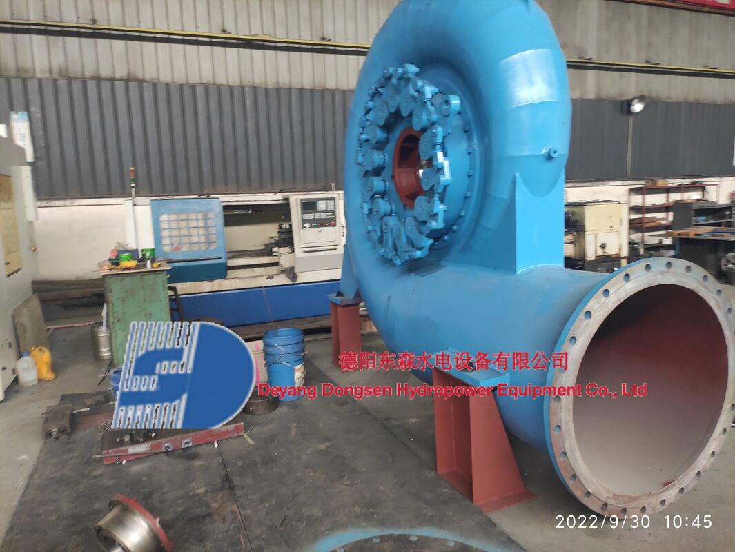 Automatic Control Mode Francis Turbine Generator with Horizontal Or Vertical Layout and 450-1000RPM Rated Speed for Power Generation