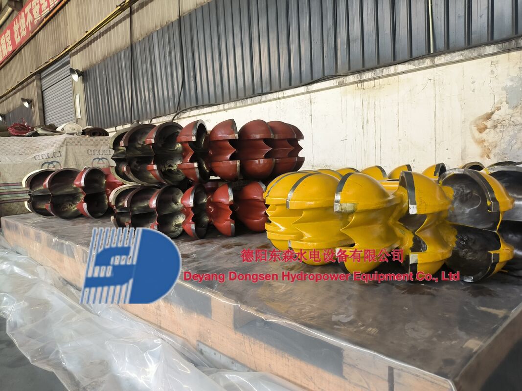 Stainless Steel Hydro Turbine Runner with Customizable Blade Dimensions for 1-10 MW Hydropower Applications