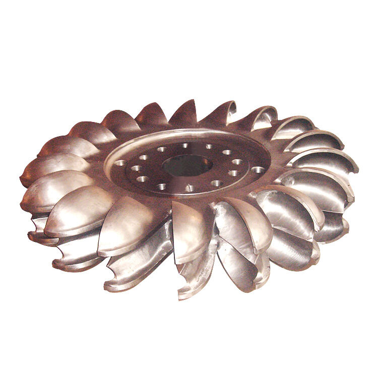 Cast Iron Francis Water Turbine Generator Equipped with Static Excitation System Providing Electrical Output and Water Energy Conversion